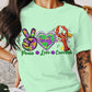 Peace Love Mardi Gras Theme T-shirt, Hoodie, Sweatshirt