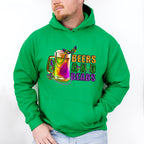 Beers and Beads Mardi Gras Theme T-shirt, Hoodie, Sweatshirt
