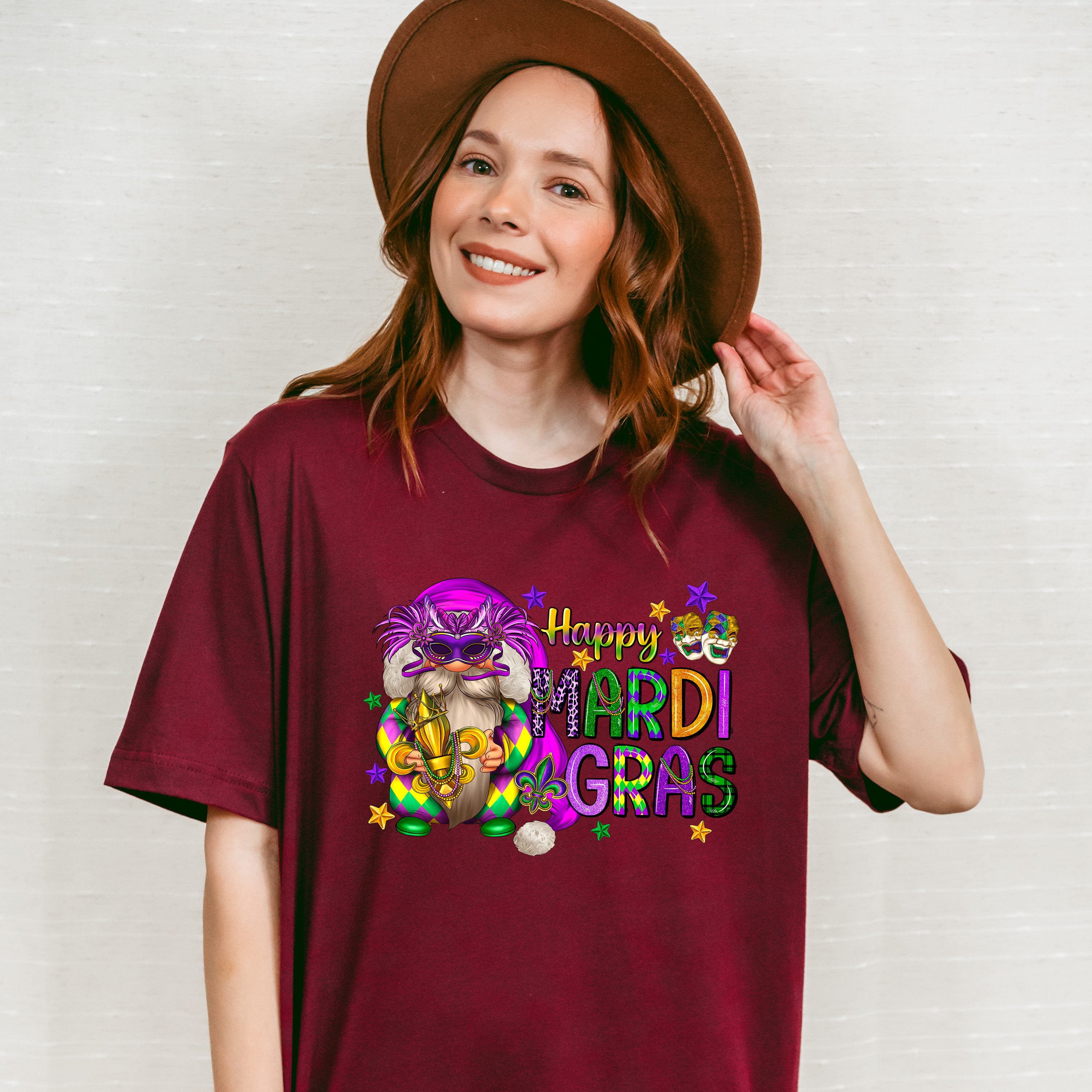 Happy Mardi Gras Gnomes Theme T-shirt, Hoodie, Sweatshirt
