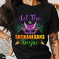 Let the Shenanigans Begin Mardi Gras Theme T-shirt, Hoodie, Sweatshirt