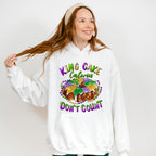 King Cake Calories Don't Count Mardi Gras Theme T-shirt, Hoodie, Sweatshirt