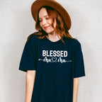 Blessed Mama Mother's Day Unisex Crewneck T-Shirt Sweatshirt Hoodie