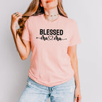 Blessed Mama Mother's Day Unisex Crewneck T-Shirt Sweatshirt Hoodie