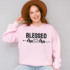 Blessed Mama Mother's Day Unisex Crewneck T-Shirt Sweatshirt Hoodie