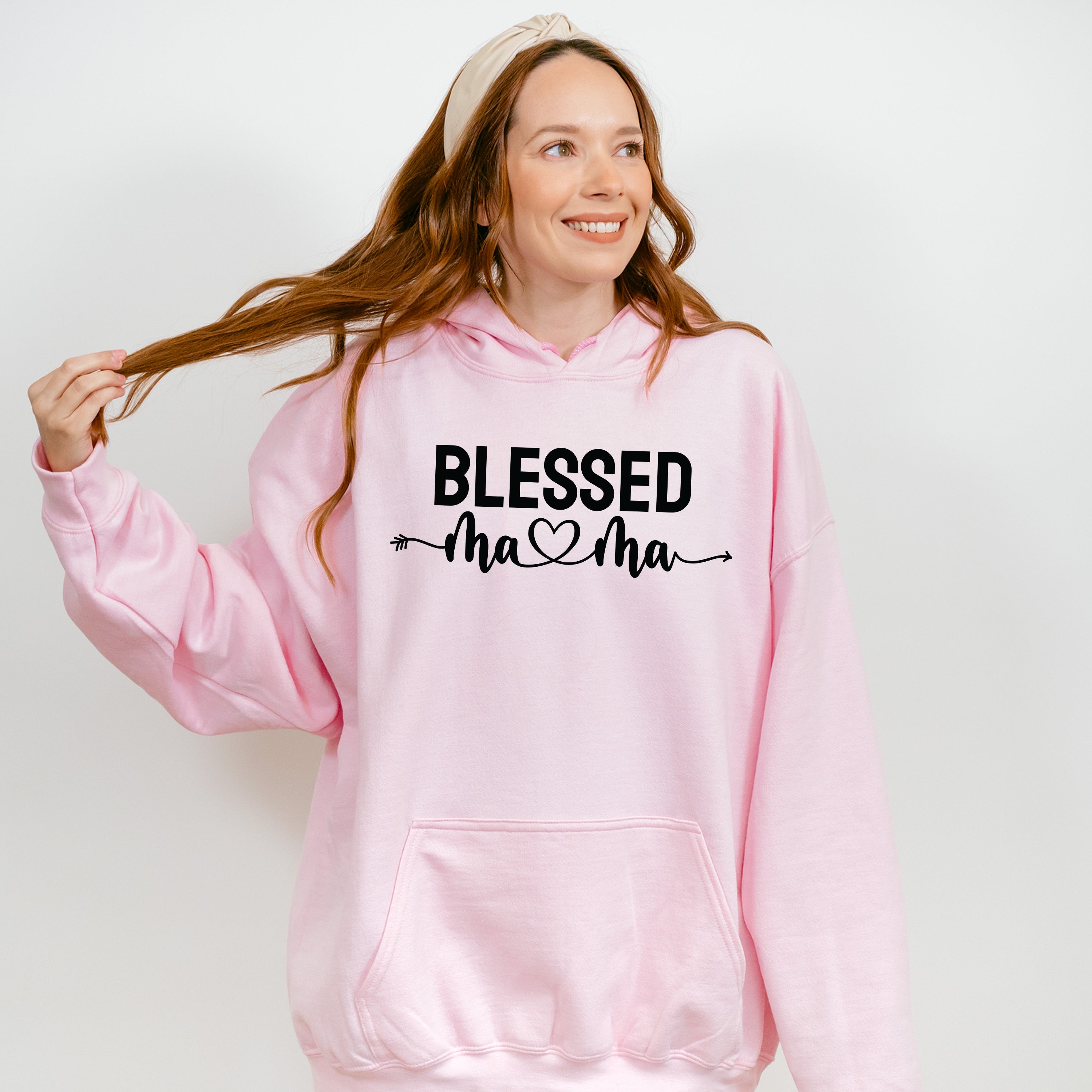 Blessed Mama Mother's Day Unisex Crewneck T-Shirt Sweatshirt Hoodie