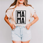 Mama Frame Mother's Day Unisex Crewneck T-Shirt Sweatshirt Hoodie