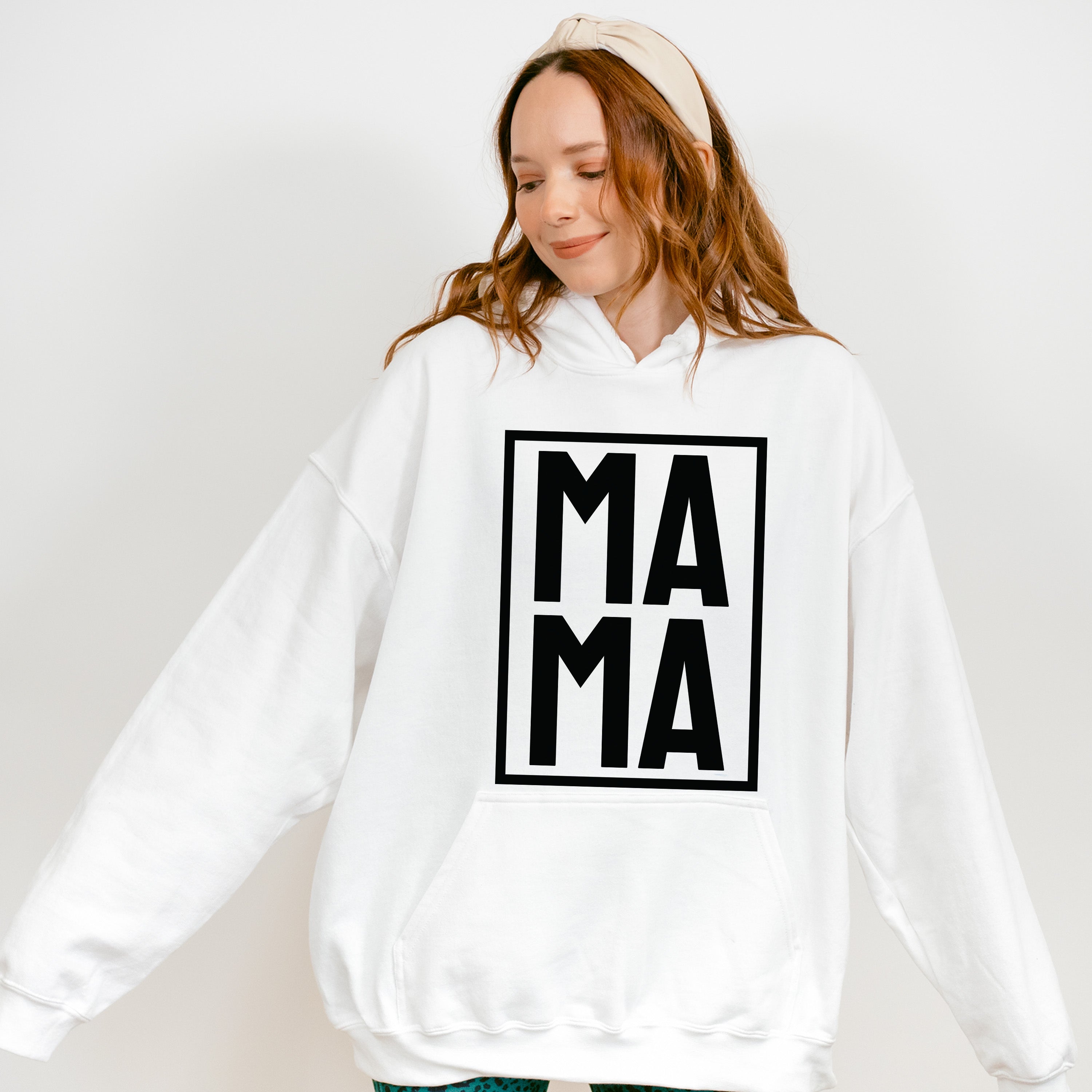 Mama Frame Mother's Day Unisex Crewneck T-Shirt Sweatshirt Hoodie