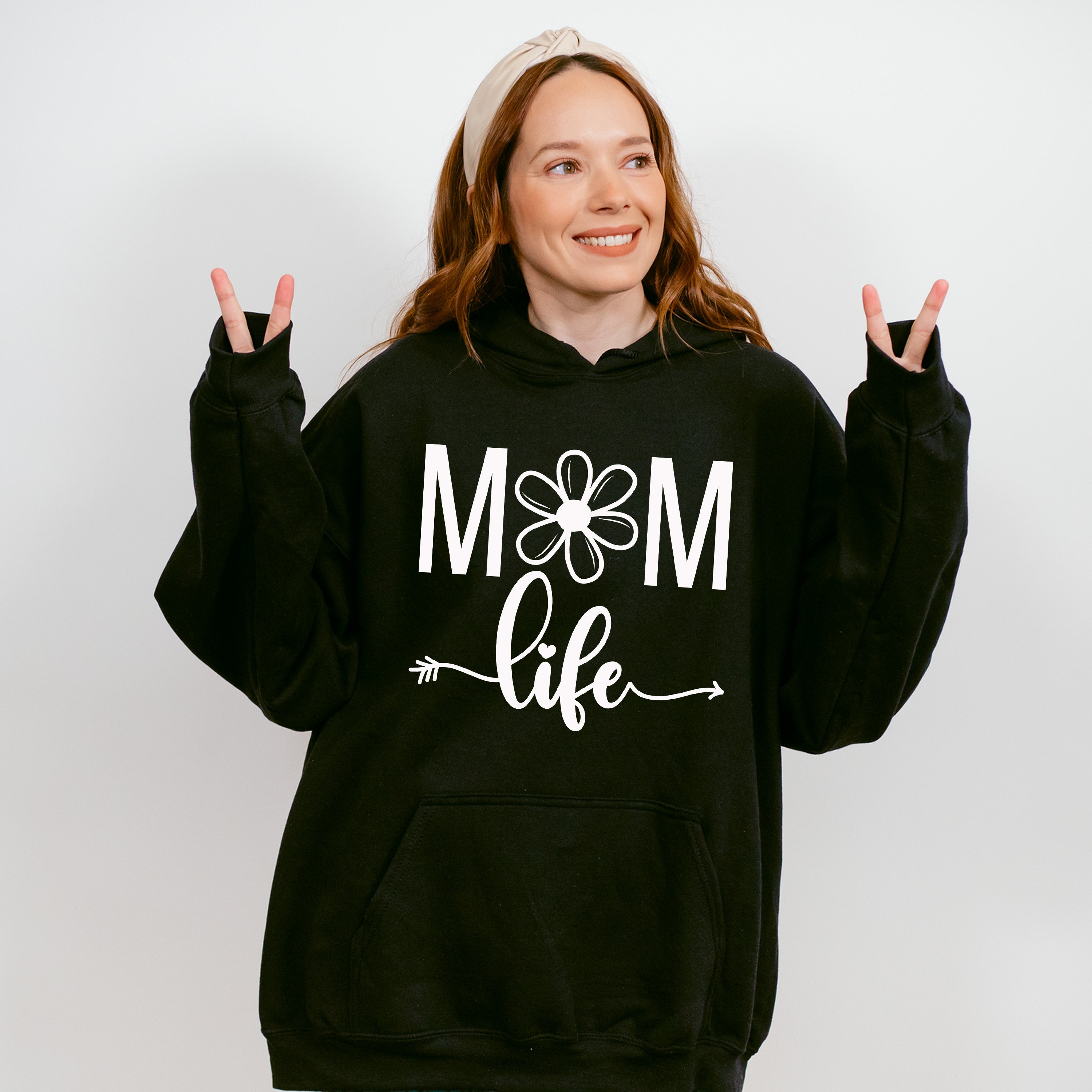 Mom Life Mother's Day Unisex Crewneck T-Shirt Sweatshirt Hoodie