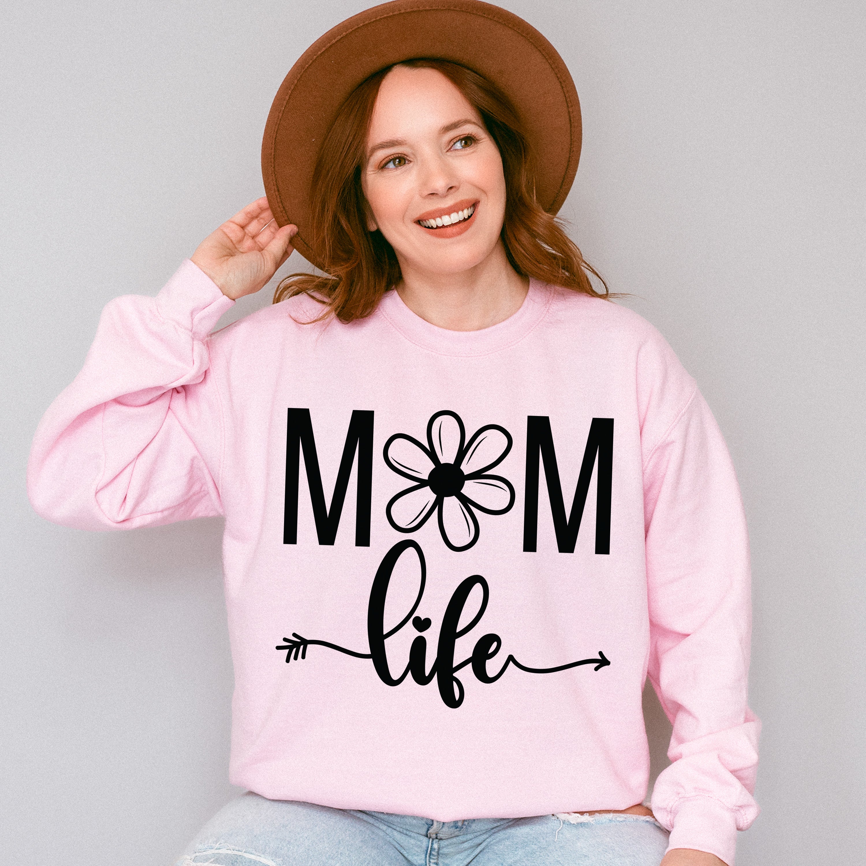 Mom Life Mother's Day Unisex Crewneck T-Shirt Sweatshirt Hoodie