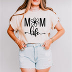Mom Life Mother's Day Unisex Crewneck T-Shirt Sweatshirt Hoodie