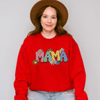 Mama Flower Mother's Day Unisex Crewneck T-Shirt Sweatshirt Hoodie