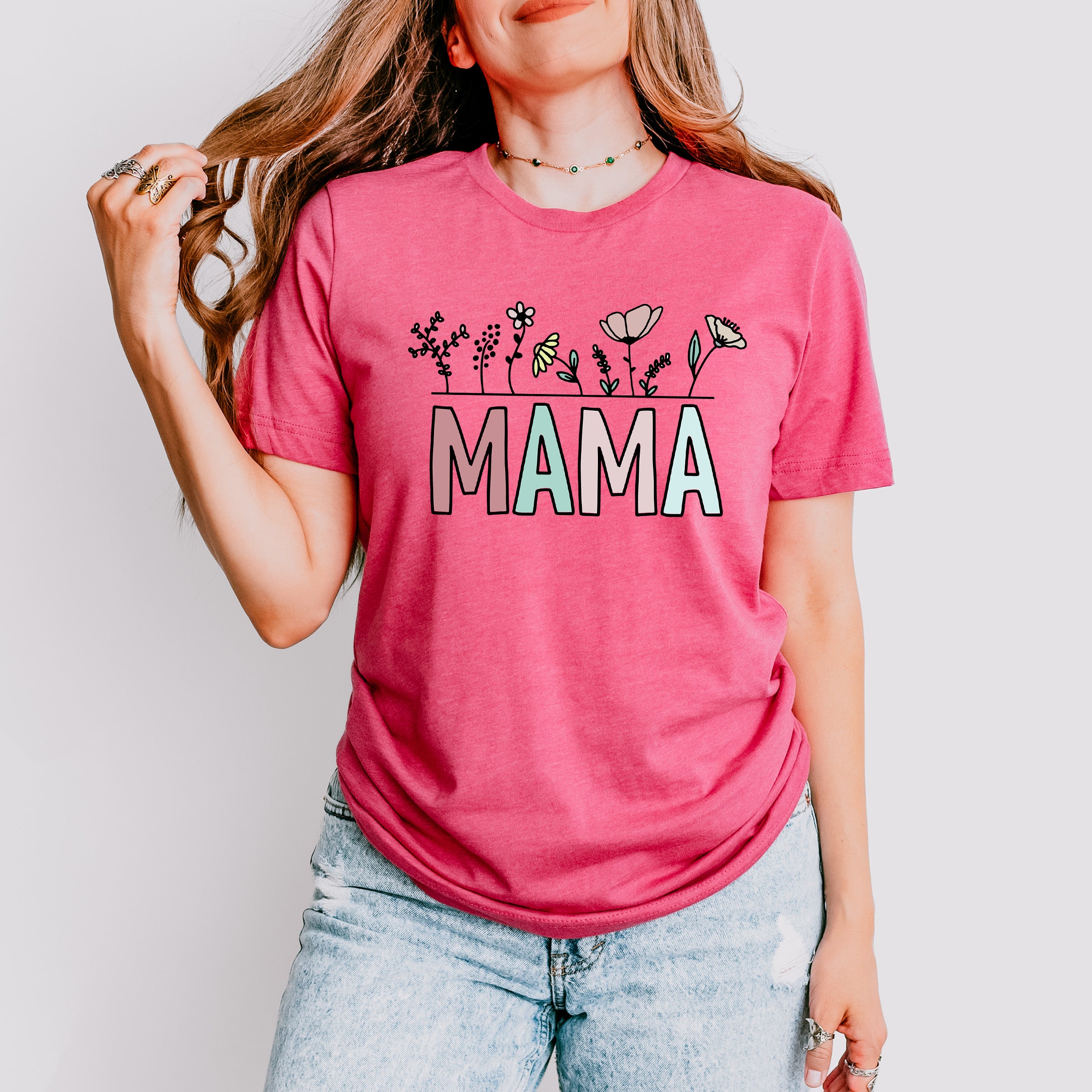 Mama Garden Mother's Day Unisex Crewneck T-Shirt Sweatshirt Hoodie