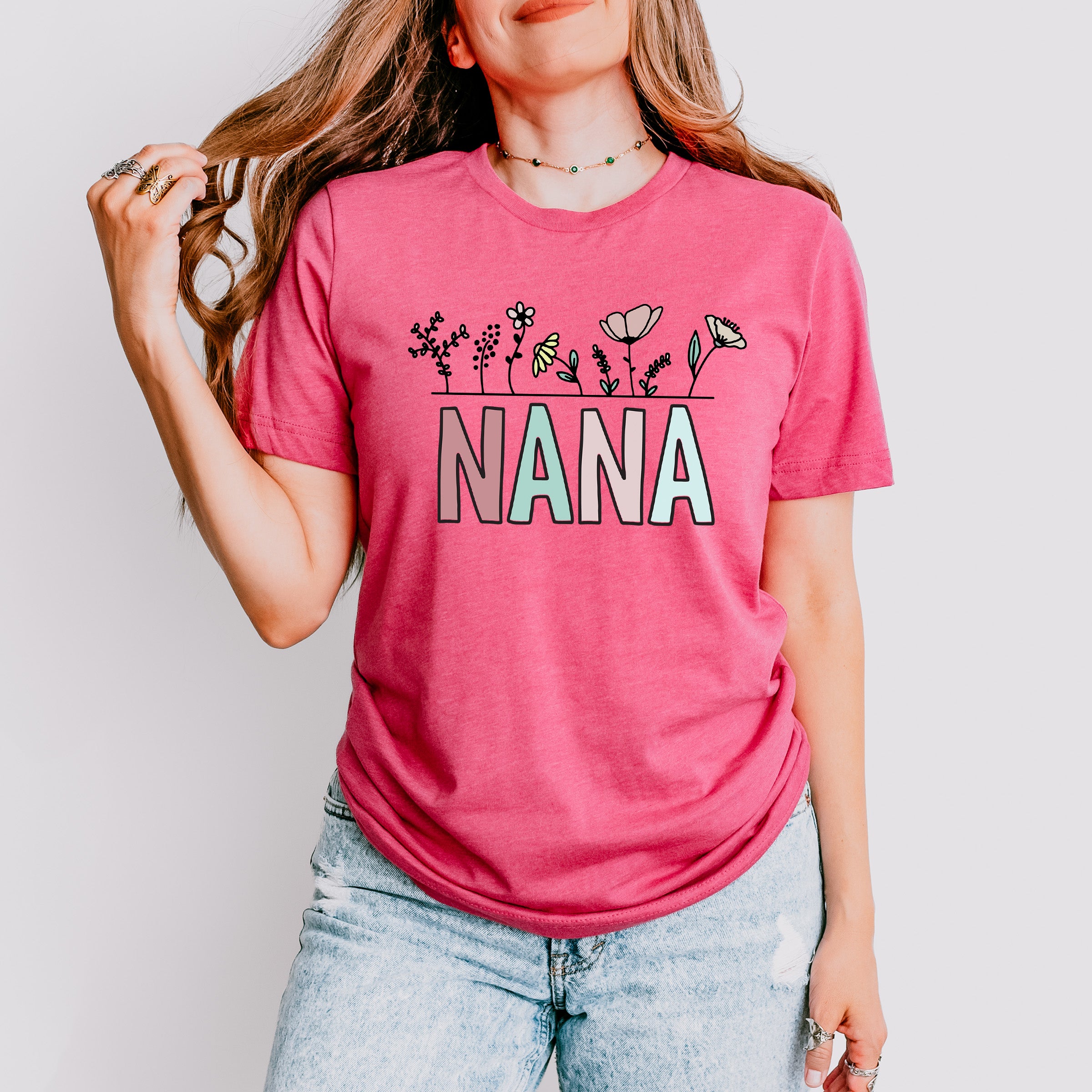 Nana Garden Mother's Day Unisex Crewneck T-Shirt Sweatshirt Hoodie
