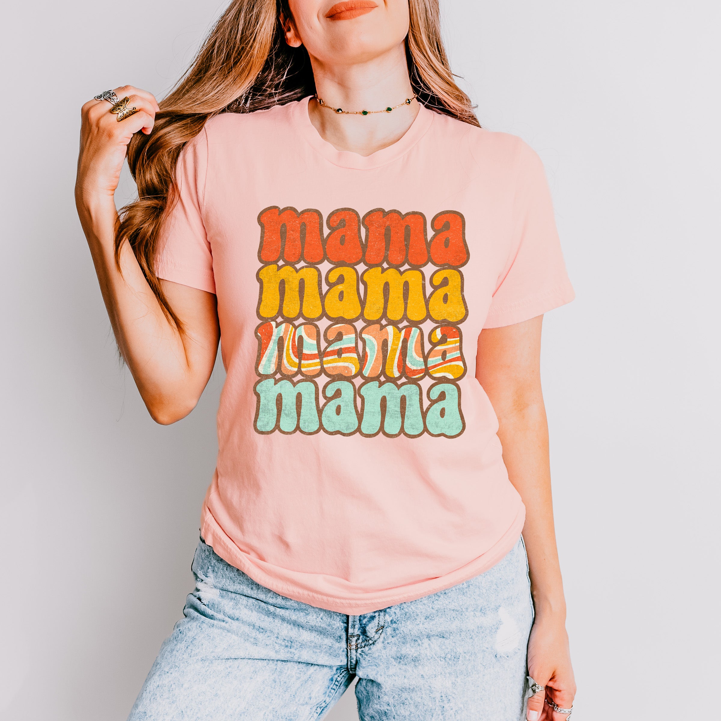 Mama Mama Mother's Day Unisex Crewneck T-Shirt Sweatshirt Hoodie