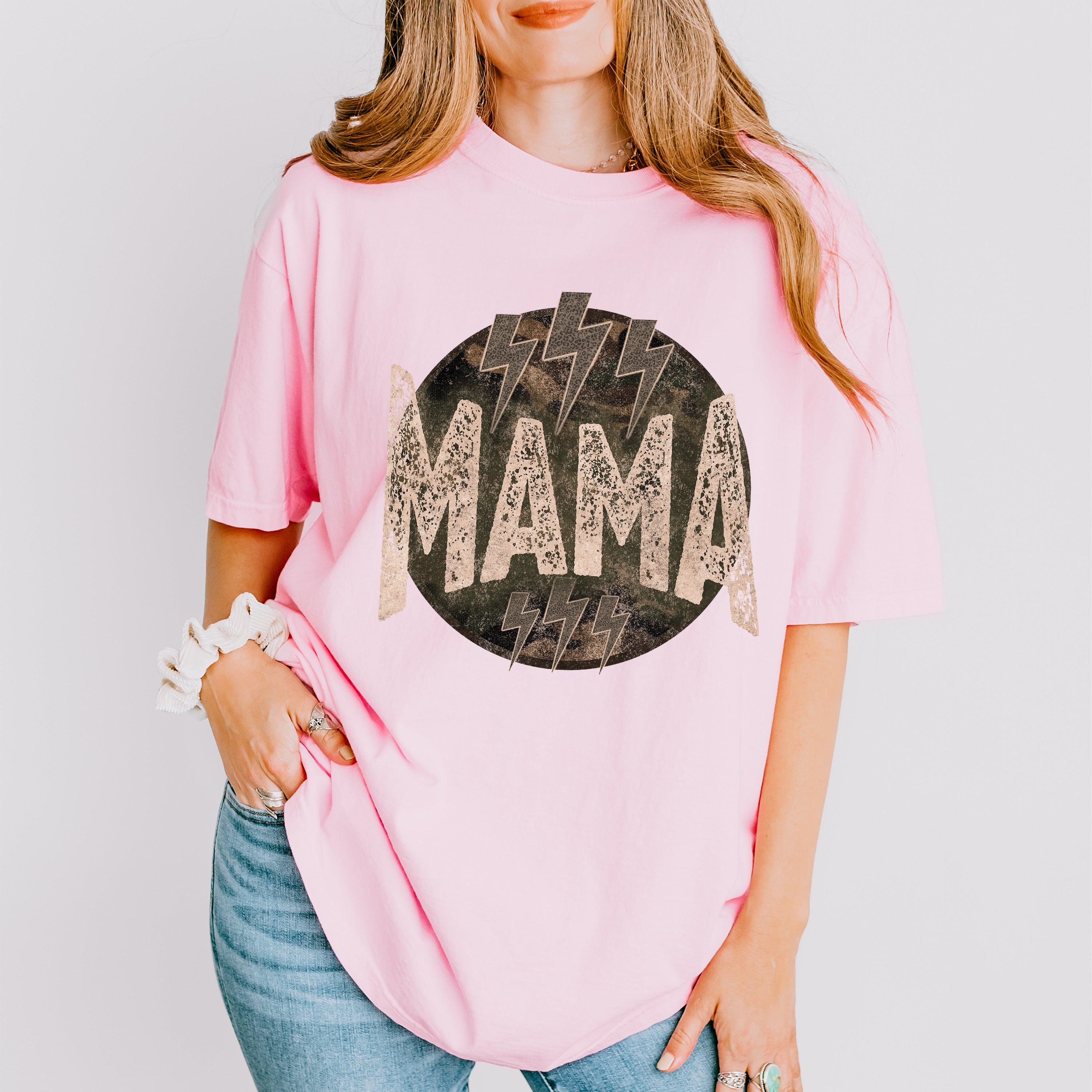Mama Lightnings Mother's Day Unisex Crewneck T-Shirt Sweatshirt Hoodie