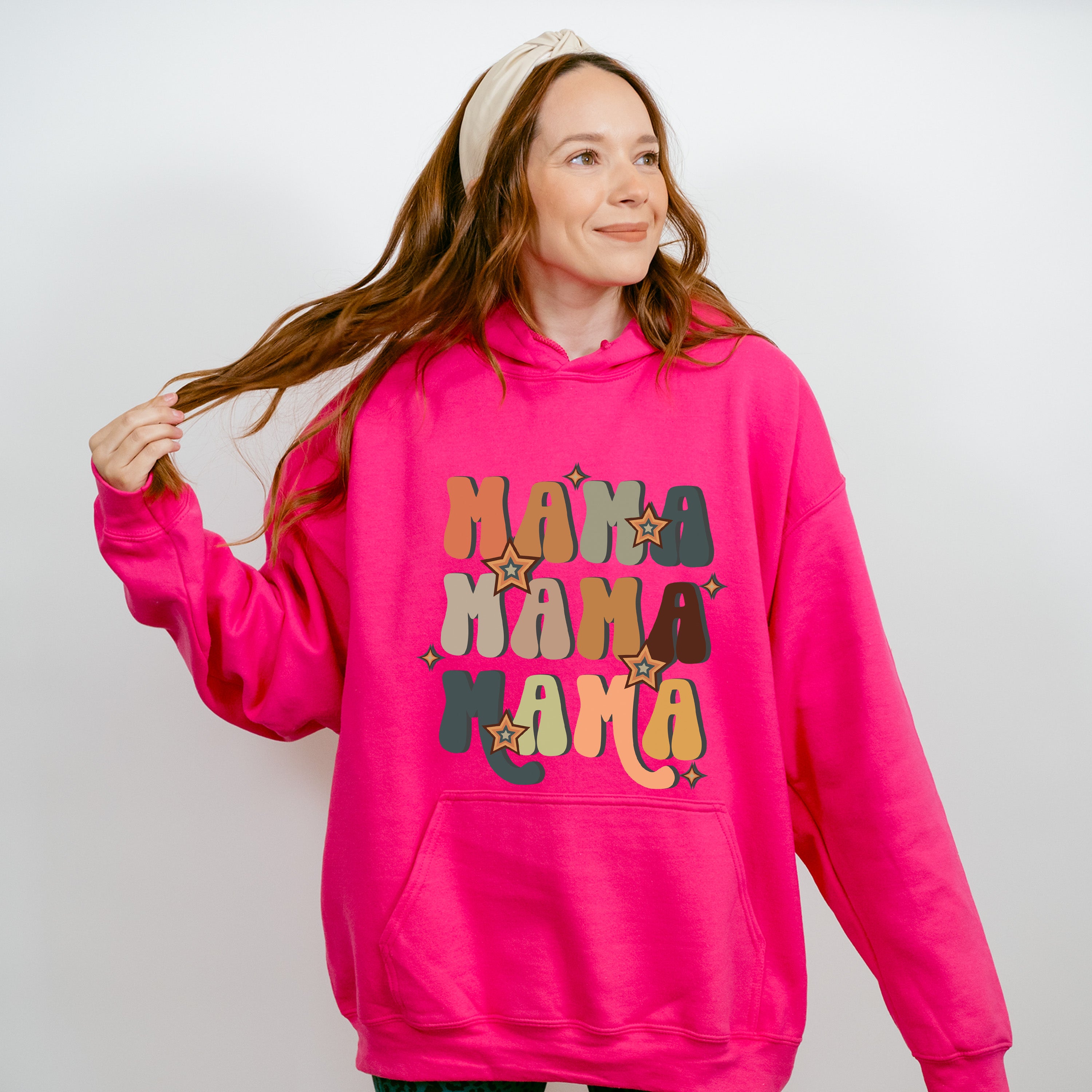 Mama Little Stars Mother's Day Unisex Crewneck T-Shirt Sweatshirt Hoodie