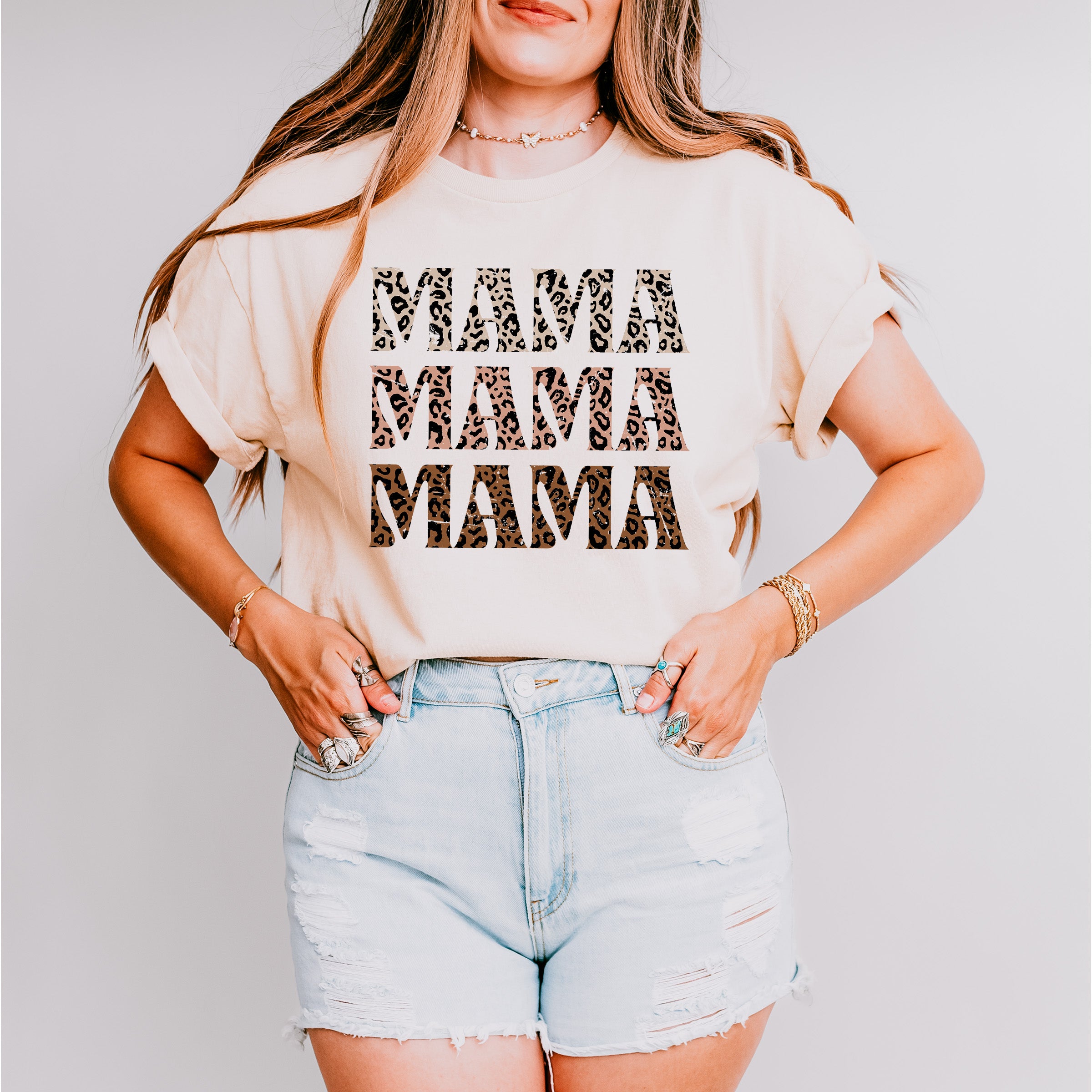 Mama Mama Mama Mother's Day Unisex Crewneck T-Shirt Sweatshirt Hoodie