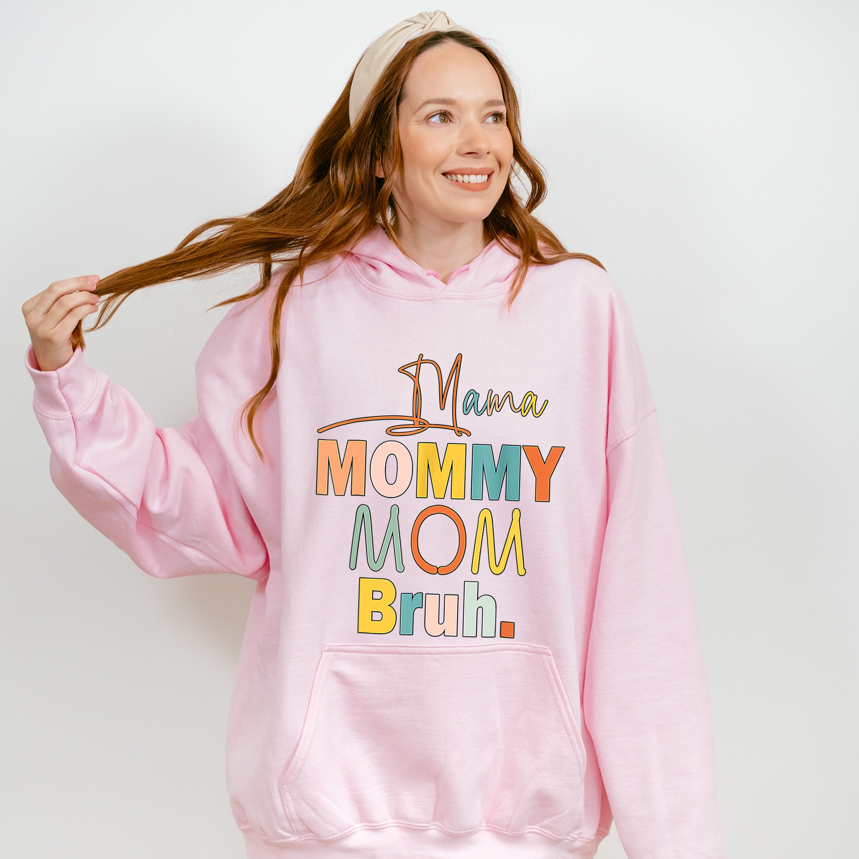 Mom Bruh Mother's Day Unisex Crewneck T-Shirt Sweatshirt Hoodie