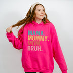 Mama Mommy Mom Bruh Mother's Day Unisex Crewneck T-Shirt Sweatshirt Hoodie