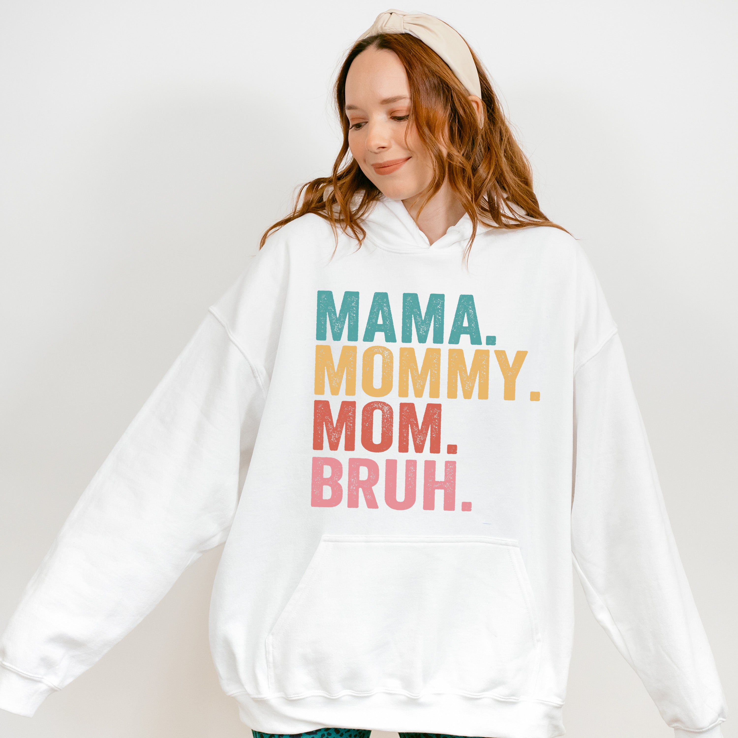 Mama Mommy Mom Bruh Mother's Day Unisex Crewneck T-Shirt Sweatshirt Hoodie