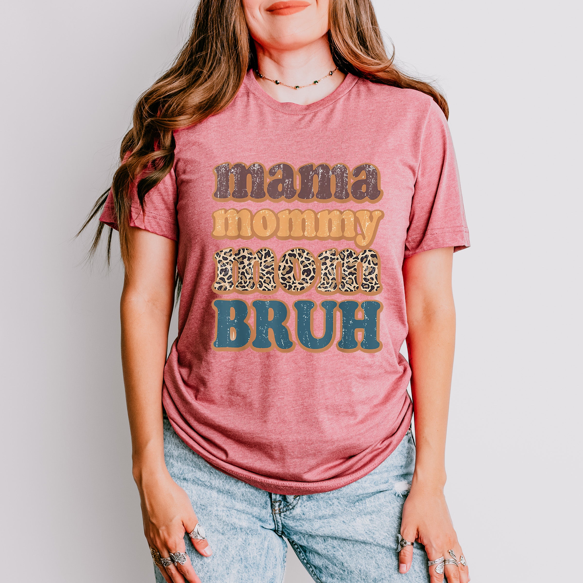 Mama Mommy Mom Bruh Mother's Day Unisex Crewneck T-Shirt Sweatshirt Hoodie