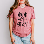 Mom Of Girls Mother's Day Unisex Crewneck T-Shirt Sweatshirt Hoodie