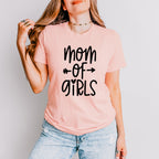 Mom Of Girls Mother's Day Unisex Crewneck T-Shirt Sweatshirt Hoodie