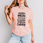 Mom Amazing Mother's Day Unisex Crewneck T-Shirt Sweatshirt Hoodie