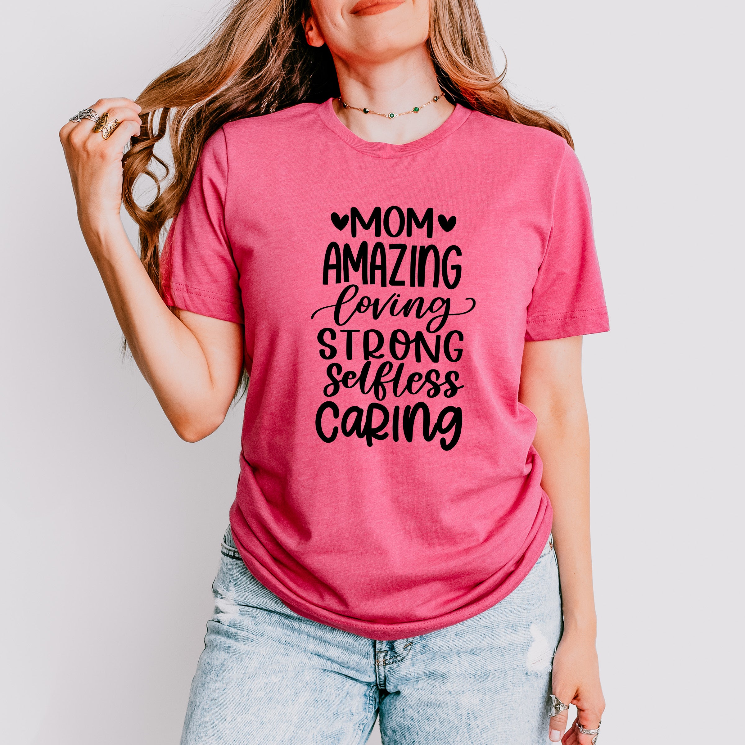 Mom Amazing Mother's Day Unisex Crewneck T-Shirt Sweatshirt Hoodie