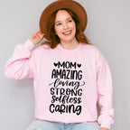 Mom Amazing Mother's Day Unisex Crewneck T-Shirt Sweatshirt Hoodie