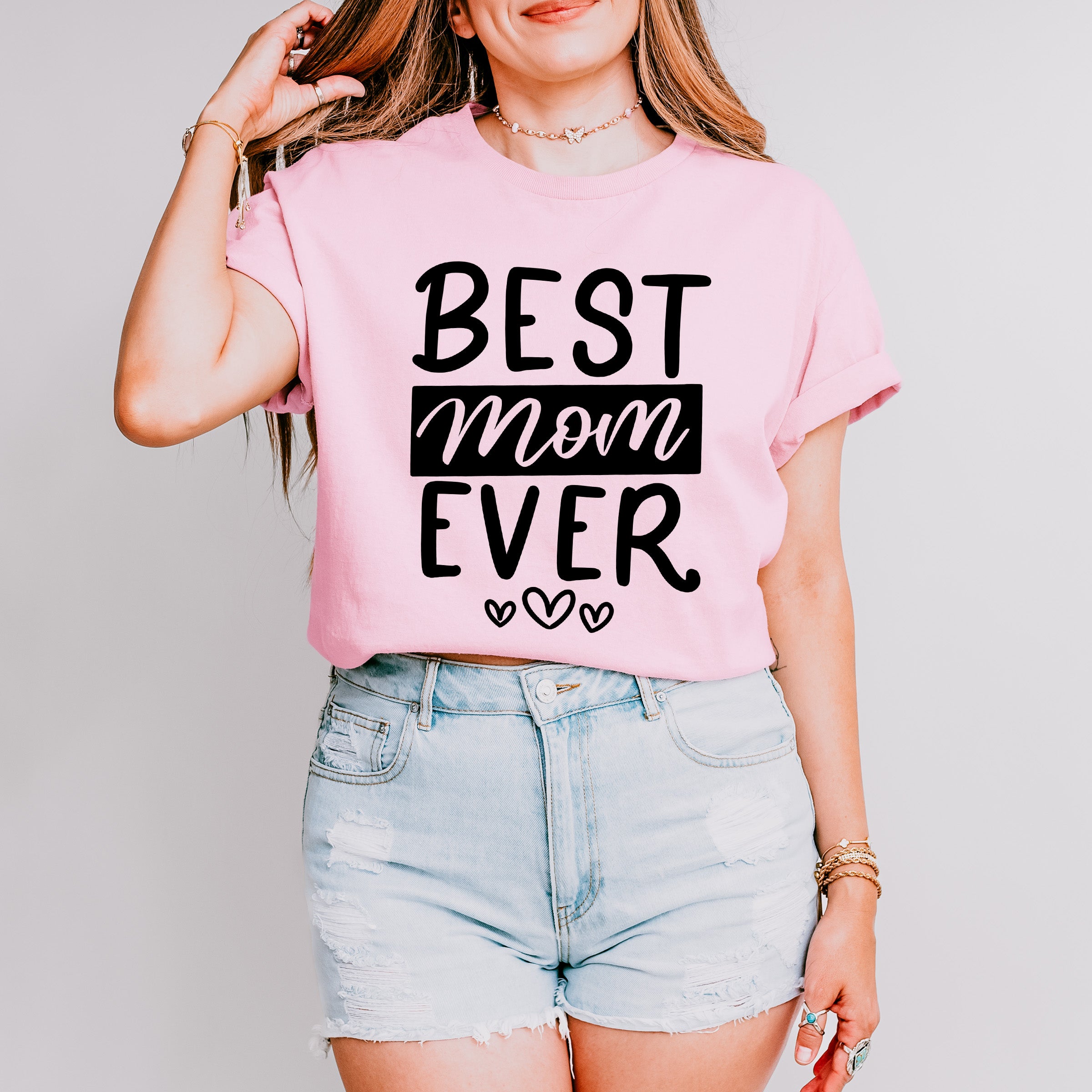 Best Mom Ever Mother's Day Unisex Crewneck T-Shirt Sweatshirt Hoodie