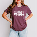 Girl Mama Mother's Day Unisex Crewneck T-Shirt Sweatshirt Hoodie