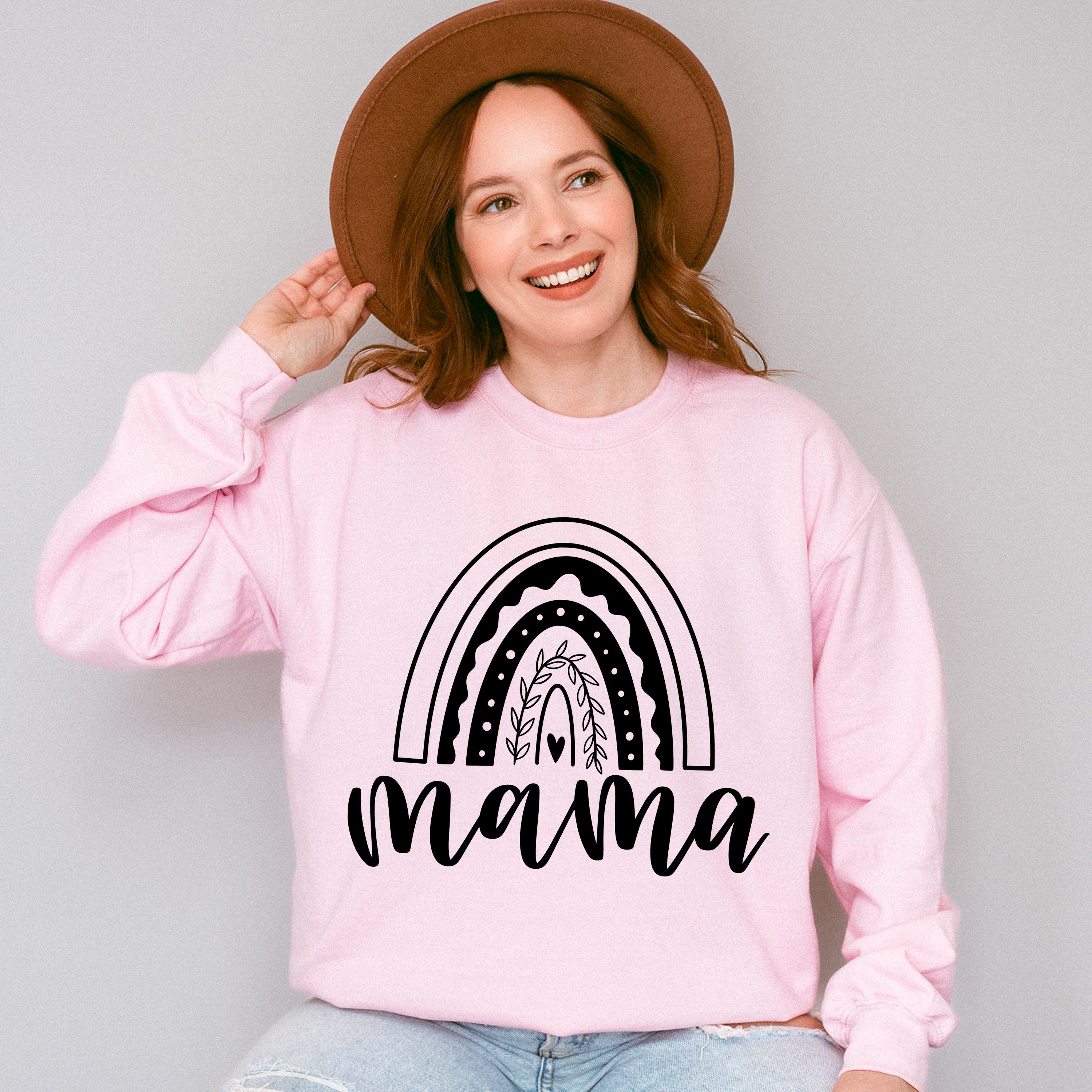 Mama Mother's Day Unisex Crewneck T-Shirt Sweatshirt Hoodie