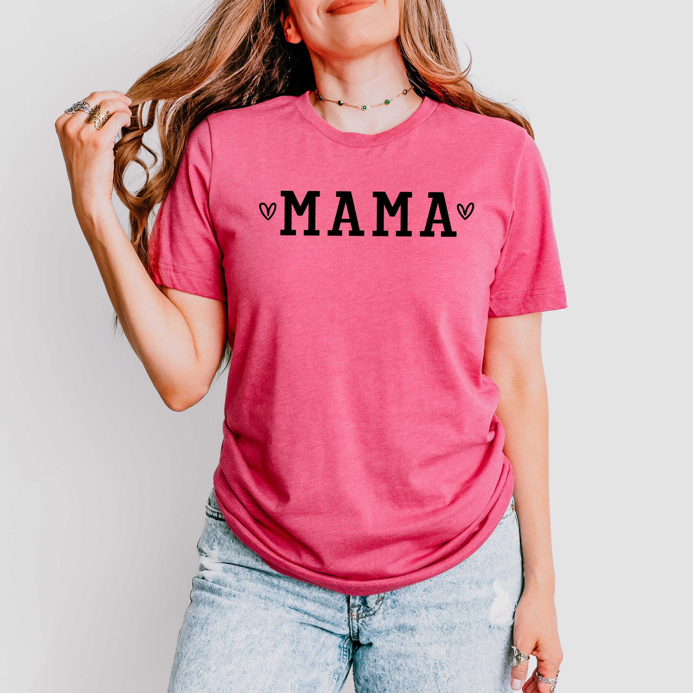 Mama Mother's Day Unisex Crewneck T-Shirt Sweatshirt Hoodie