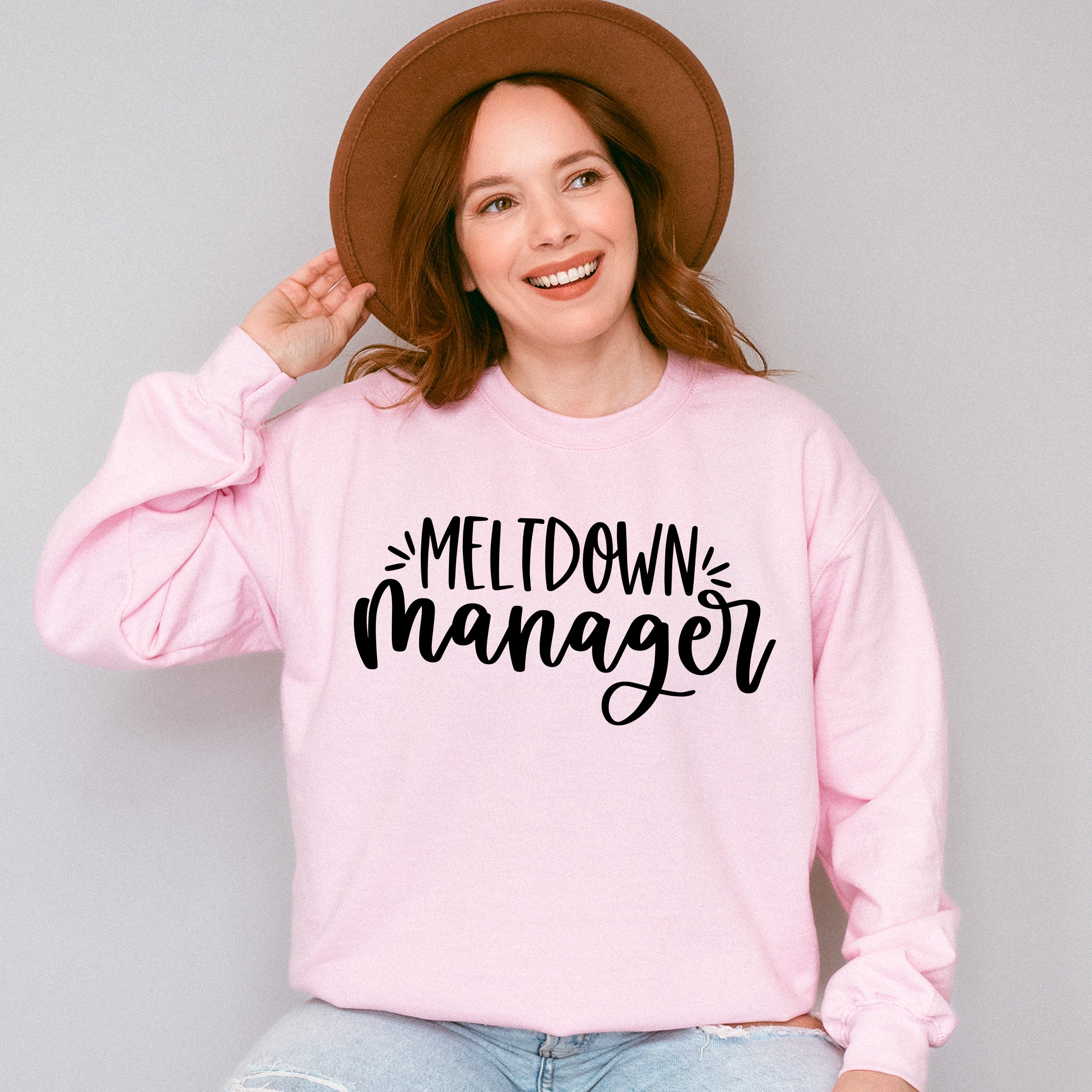 Meltdown Manager Mother's Day Unisex Crewneck T-Shirt Sweatshirt Hoodie