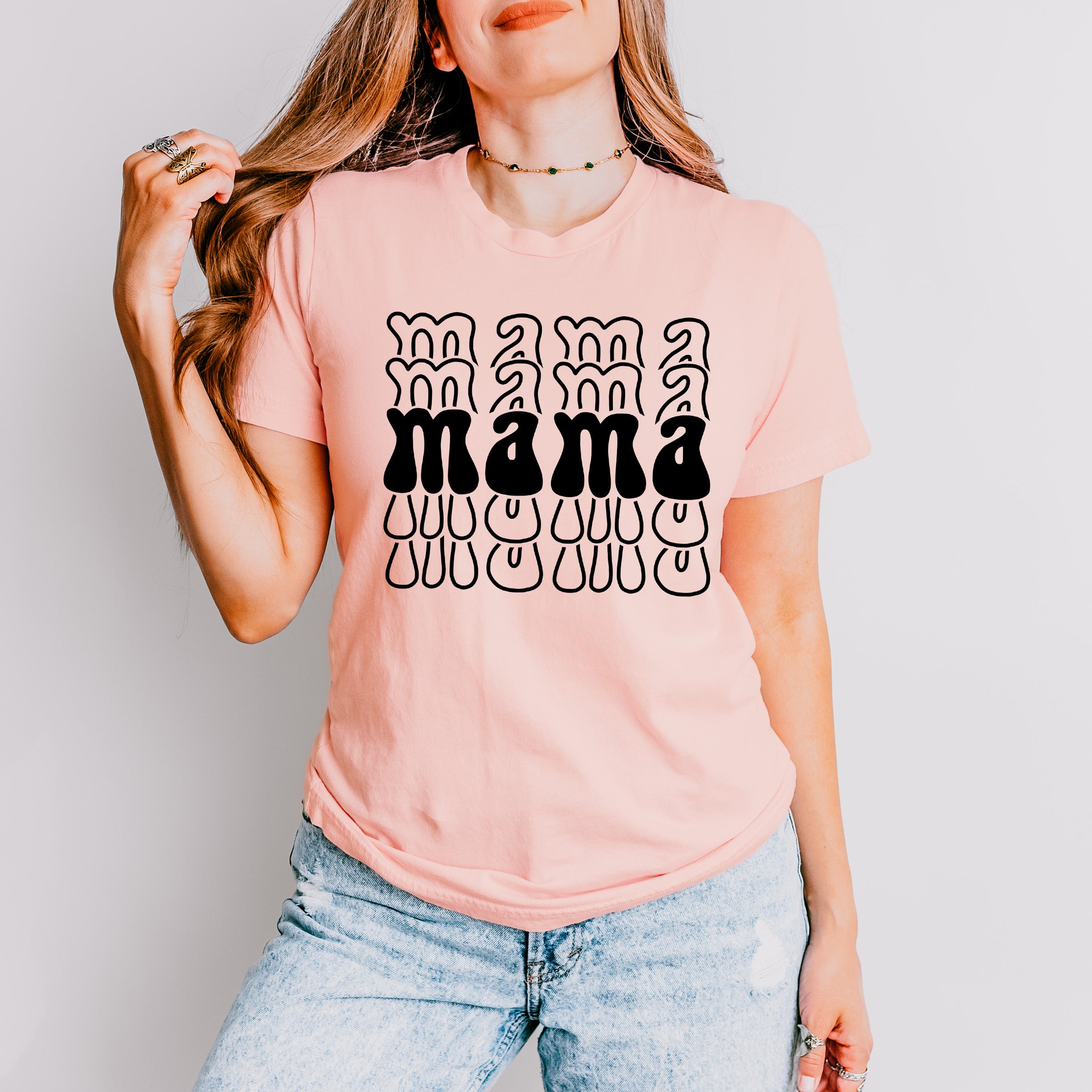 Mama Mama Mother's Day Unisex Crewneck T-Shirt Sweatshirt Hoodie