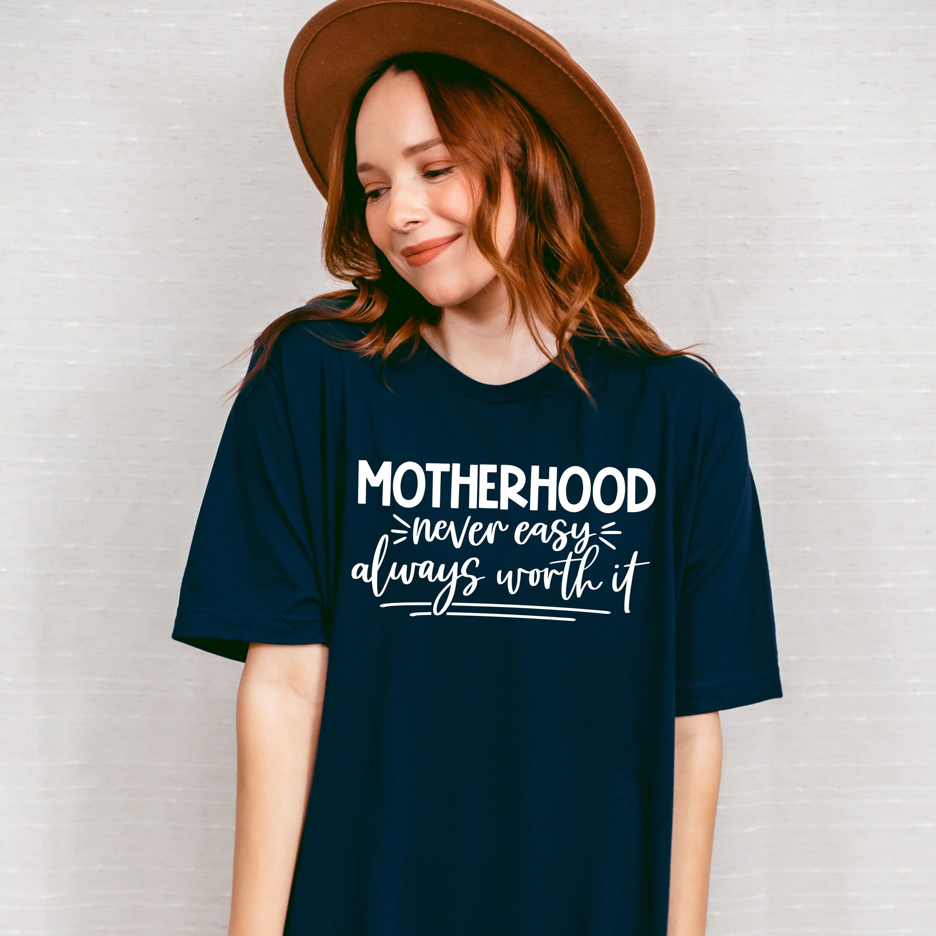 Motherhood Always Worth It Mother's Day Unisex Crewneck T-Shirt Sweatshirt Hoodie
