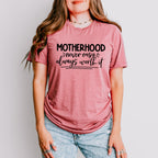 Motherhood Always Worth It Mother's Day Unisex Crewneck T-Shirt Sweatshirt Hoodie