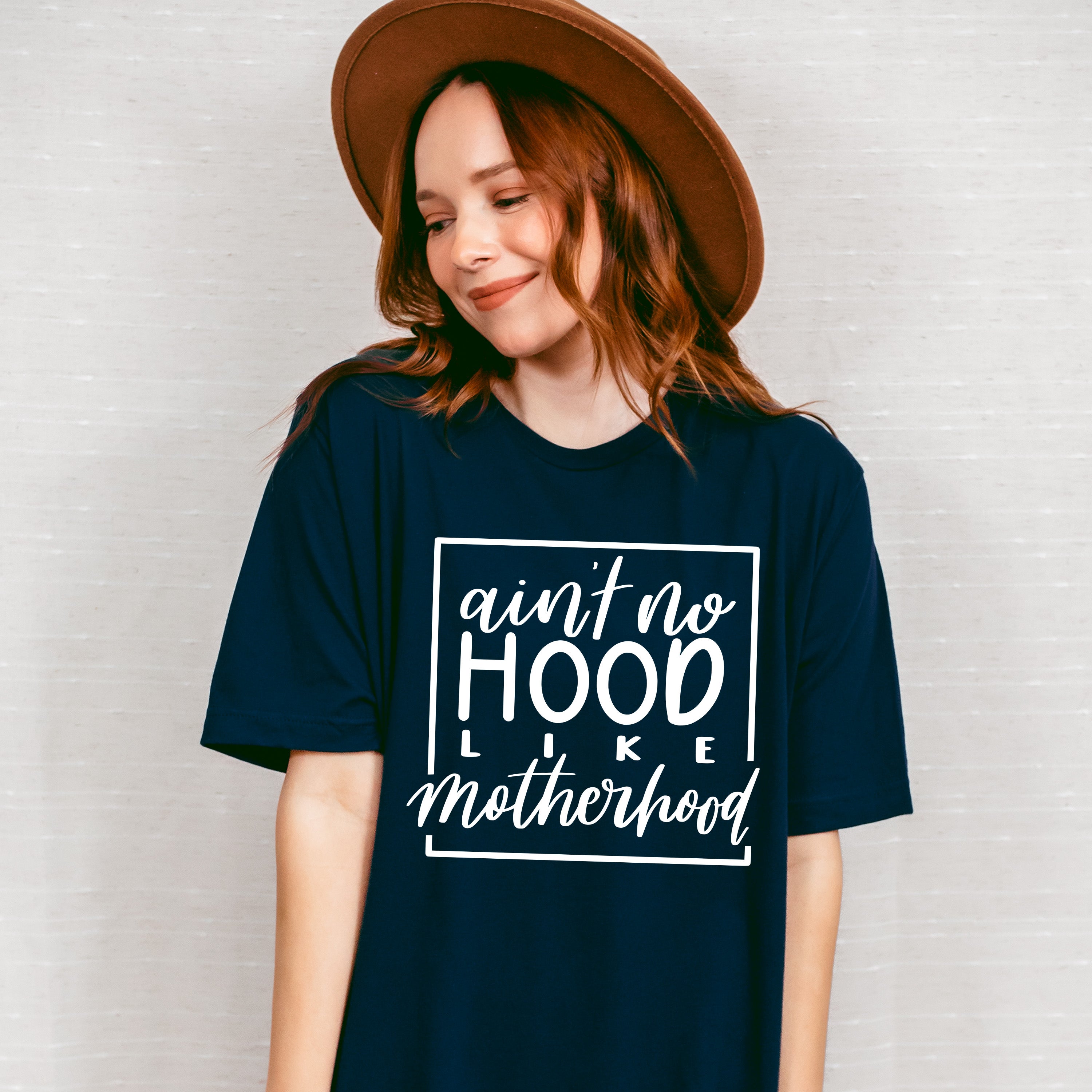 No Hood Like Motherhood Mother's Day Unisex Crewneck T-Shirt Sweatshirt Hoodie