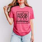 No Hood Like Motherhood Mother's Day Unisex Crewneck T-Shirt Sweatshirt Hoodie
