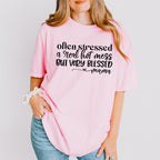 Very Blessed Mama Mother's Day Unisex Crewneck T-Shirt Sweatshirt Hoodie