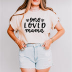 One Loved Mama Mother's Day Unisex Crewneck T-Shirt Sweatshirt Hoodie