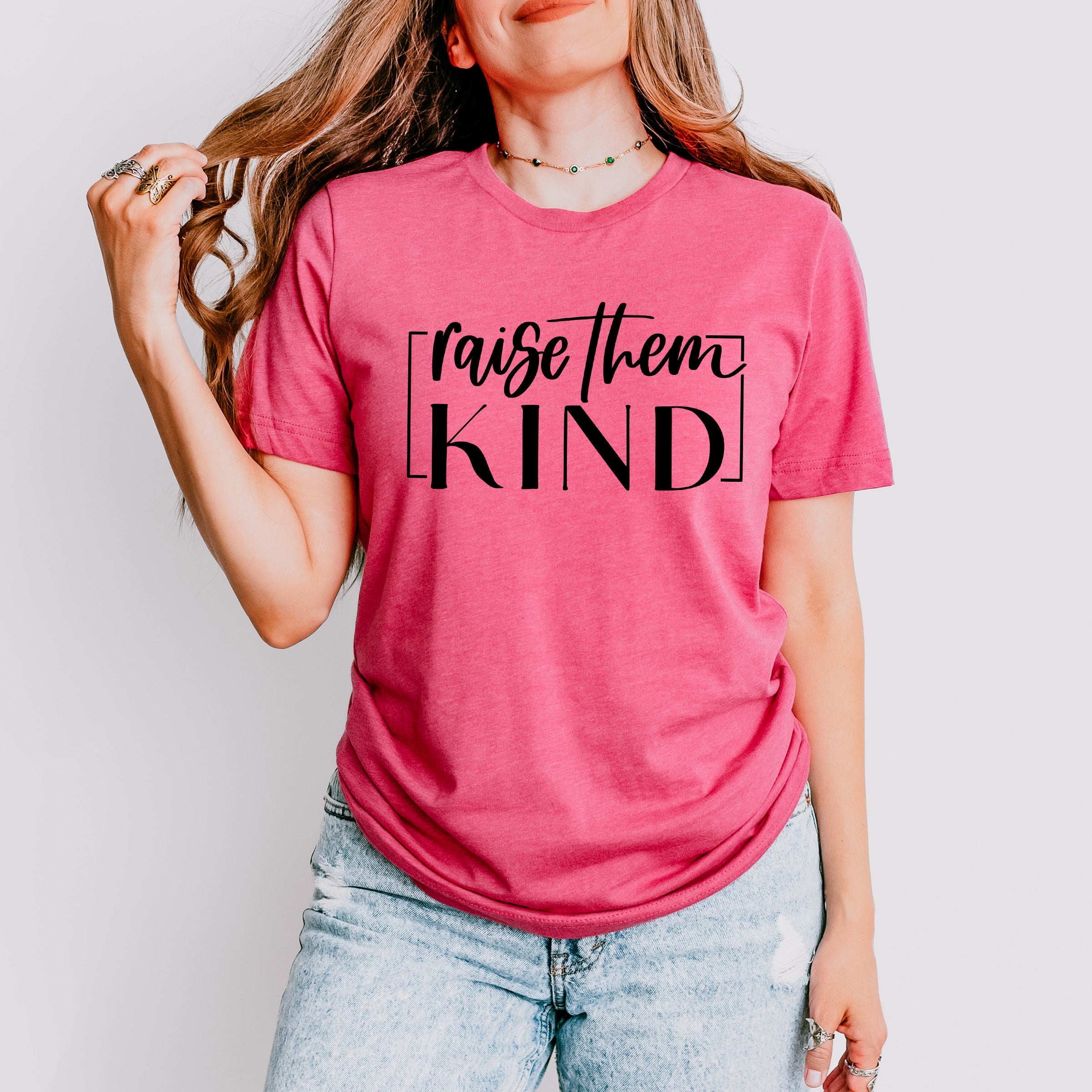 Raised Them Kind Mother's Day Unisex Crewneck T-Shirt Sweatshirt Hoodie