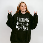 Strong As A Mother Mother's Day Unisex Crewneck T-Shirt Sweatshirt Hoodie
