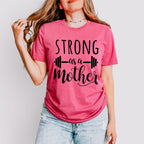 Strong As A Mother Mother's Day Unisex Crewneck T-Shirt Sweatshirt Hoodie