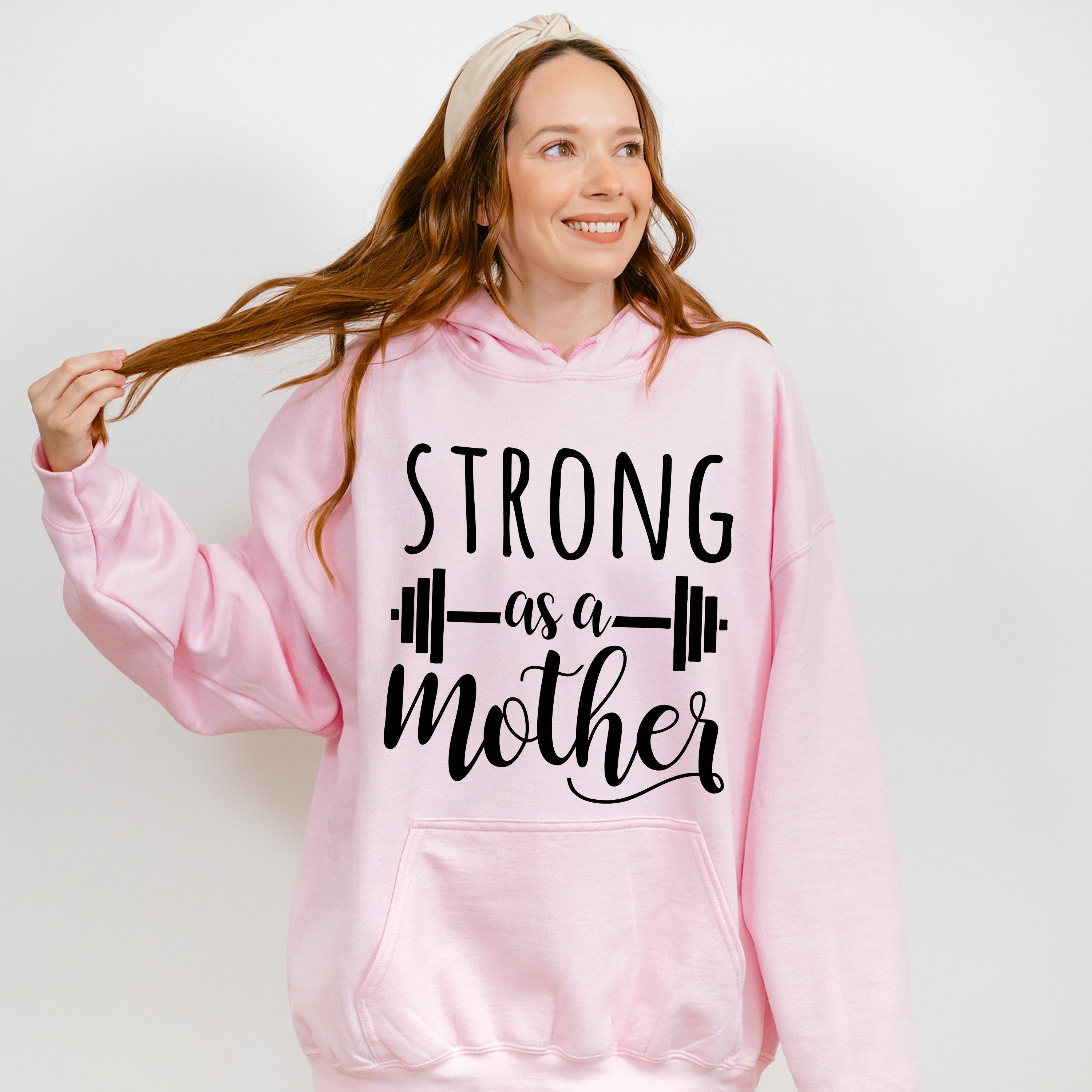 Strong As A Mother Mother's Day Unisex Crewneck T-Shirt Sweatshirt Hoodie