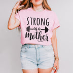 Strong As A Mother Mother's Day Unisex Crewneck T-Shirt Sweatshirt Hoodie