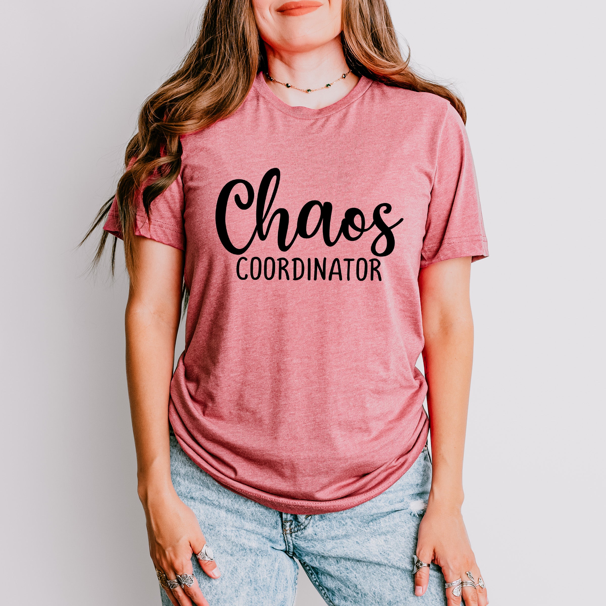 Chaos Coordinator Mother&#39;s Day Unisex Crewneck T-Shirt Sweatshirt Hoodie