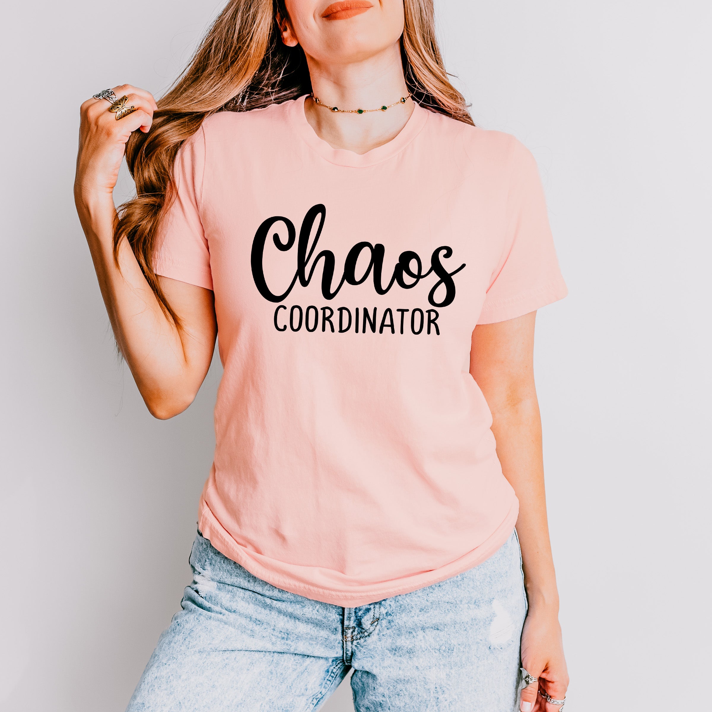 Chaos Coordinator Mother&#39;s Day Unisex Crewneck T-Shirt Sweatshirt Hoodie