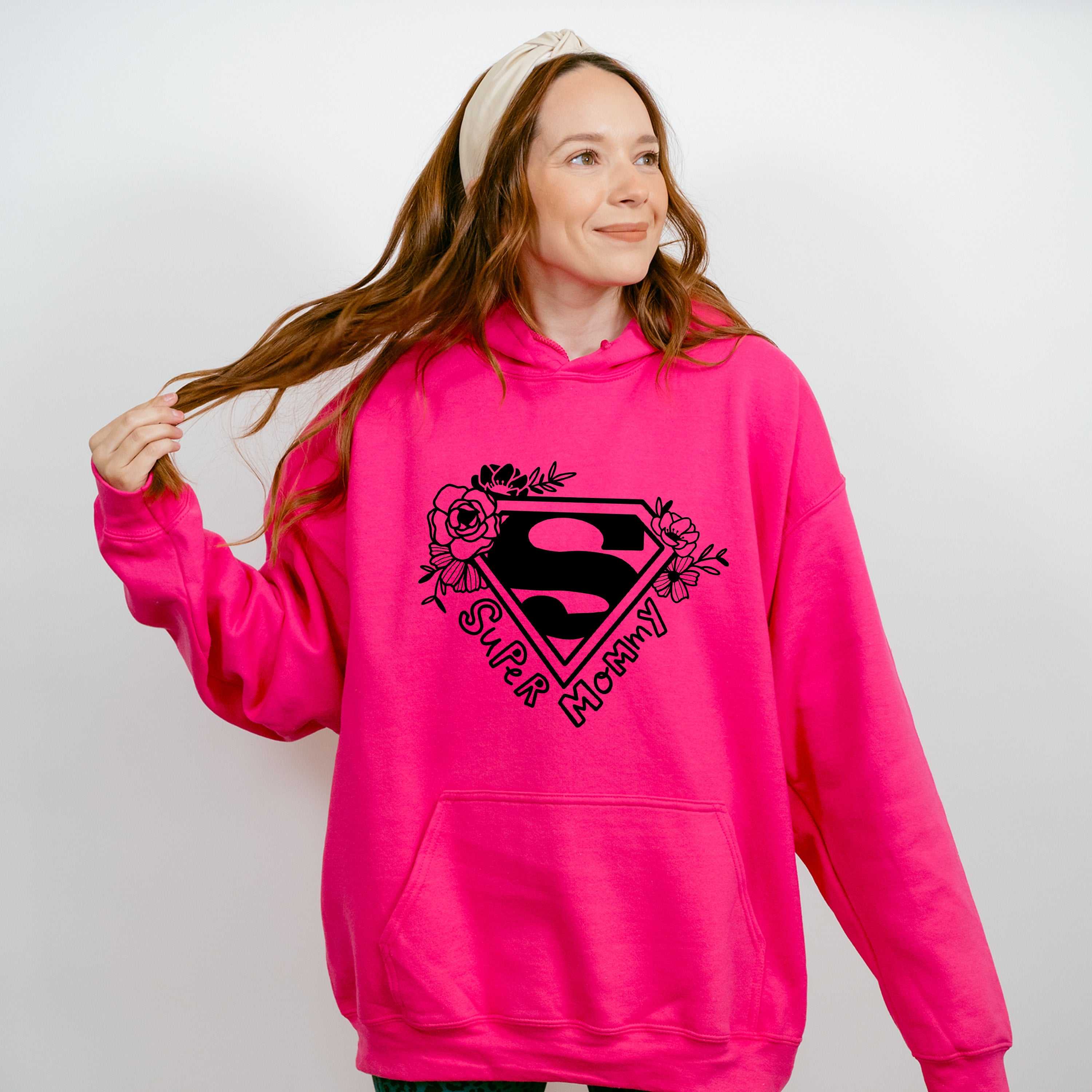 Super Mommy Mother Mother's Day Unisex Crewneck T-Shirt Sweatshirt Hoodie